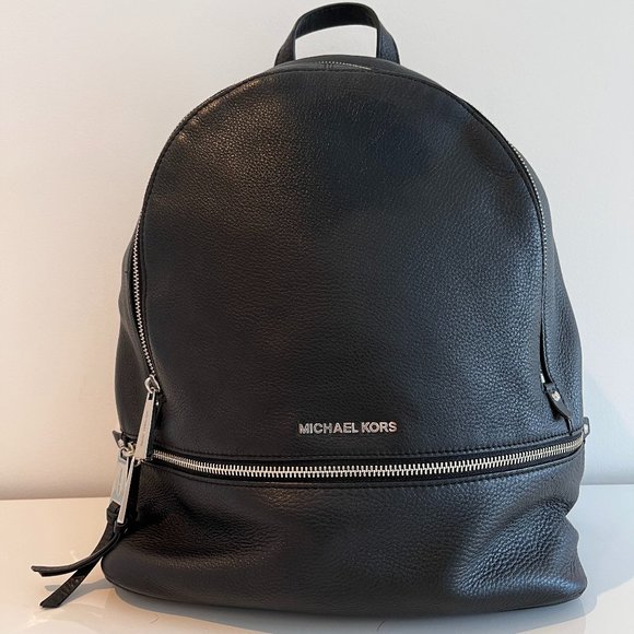 MICHAEL Michael Kors Bags Michael Kors Large Rhea Backpack Black
